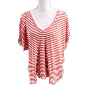 Free People We the Free Womens Size Medium Take Me Boxy Linen Cotton Shirt